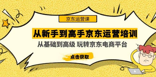 从新手到高手京东运营培训：从基础到高级 玩转京东电商平台(无水印)-先锋思维