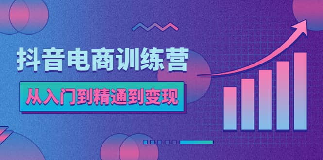 抖音电商训练营：从入门到精通，从账号定位到流量变现，抖店运营实操-先锋思维