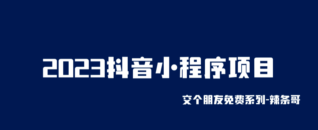 2023抖音小程序项目，变现逻辑非常很简单，当天变现，次日提现-先锋思维