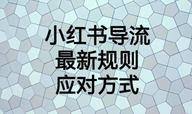 小红书导流最新规则应对方式【揭秘】-先锋思维