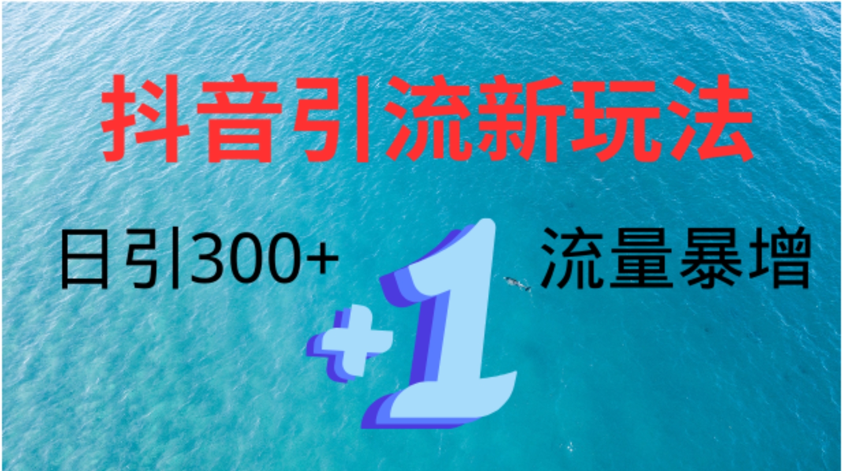 创业粉高效引流，抖音工具号玩法4.0，日引300+-先锋思维